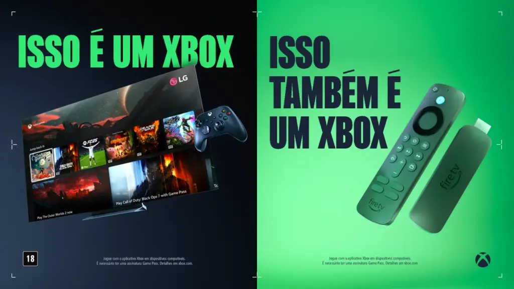 Xbox Cloud Gaming agora roda em TVs da LG e no Amazon Fire TV no Brasil